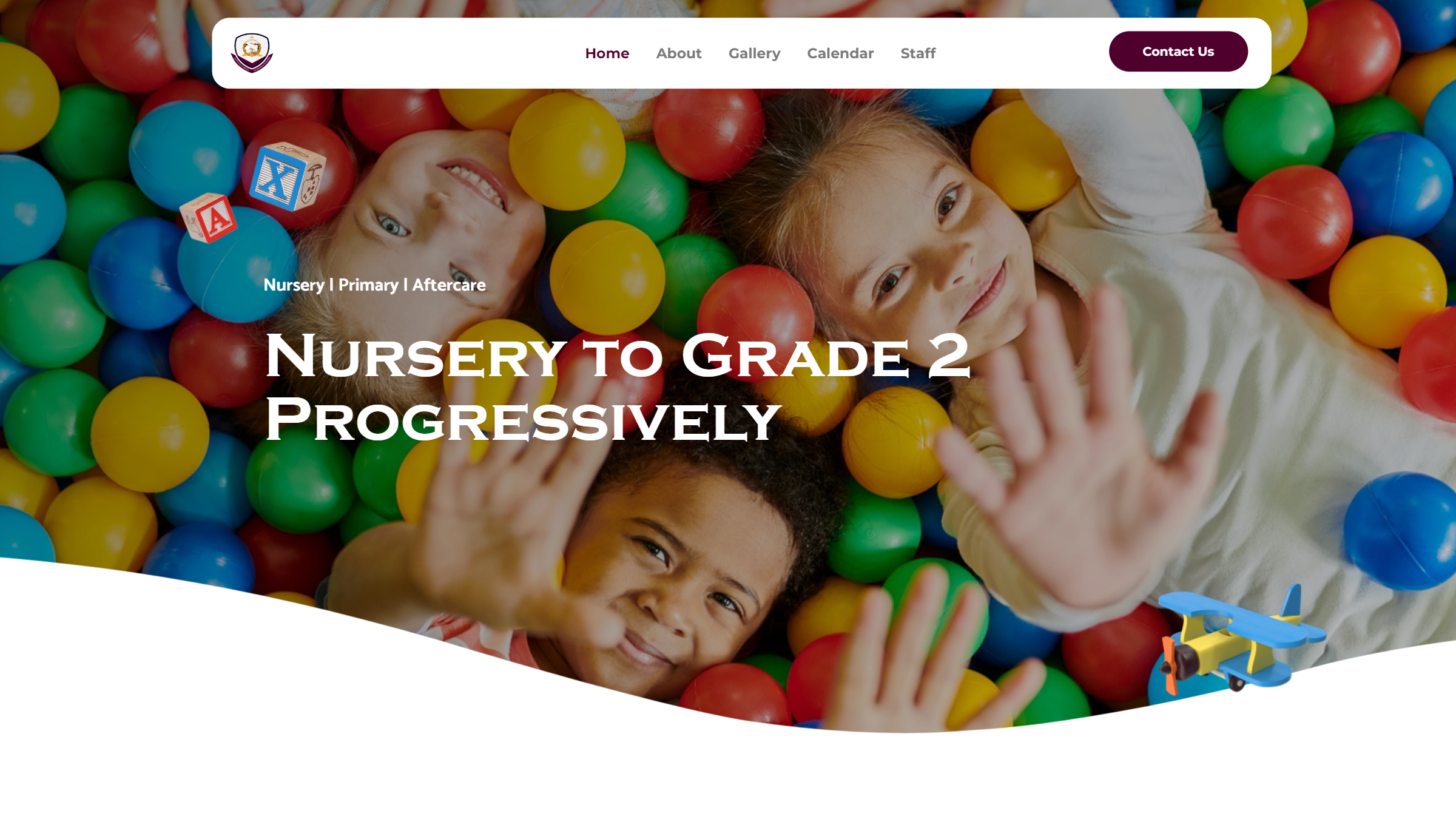 Eyriebrook Primary School — Website Thumbnail